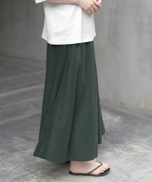 URBAN RESEARCH DOORS / アーバンリサーチ ドアーズ スカート | FORK&SPOON　モダールカノコイージースカート | 詳細5