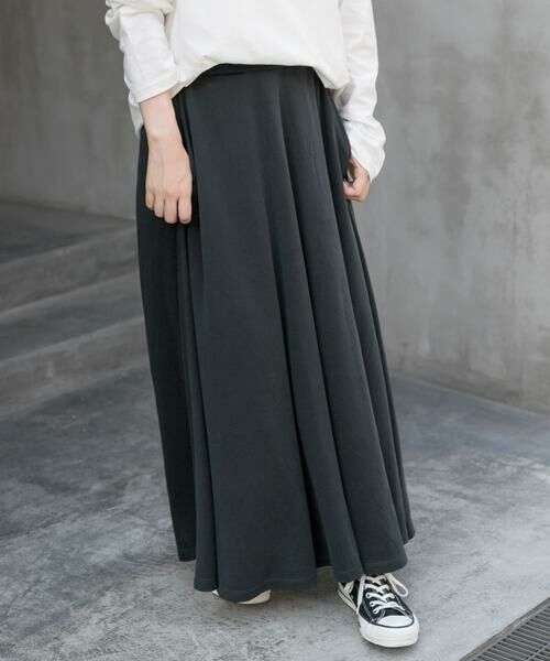 URBAN RESEARCH DOORS / アーバンリサーチ ドアーズ スカート | FORK&SPOON　モダールカノコイージースカート | 詳細18