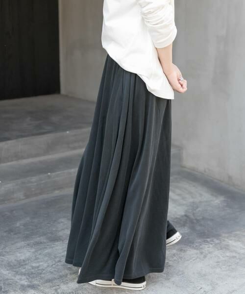 URBAN RESEARCH DOORS / アーバンリサーチ ドアーズ スカート | FORK&SPOON　モダールカノコイージースカート | 詳細19