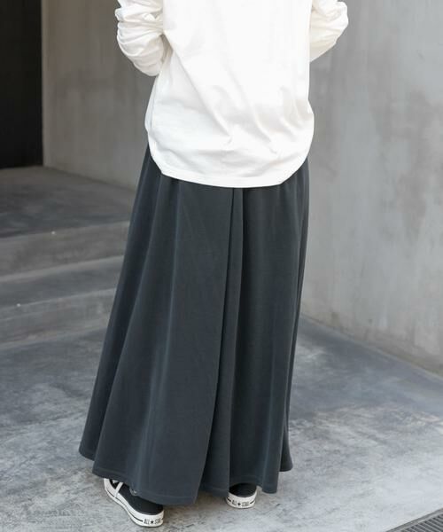 URBAN RESEARCH DOORS / アーバンリサーチ ドアーズ スカート | FORK&SPOON　モダールカノコイージースカート | 詳細20