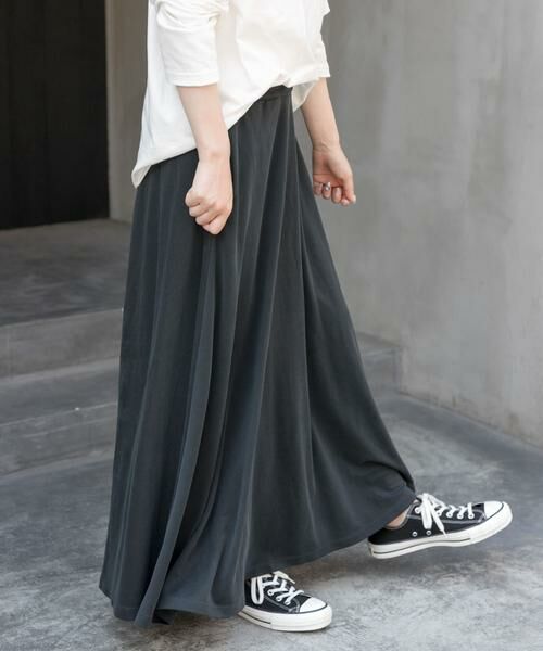 URBAN RESEARCH DOORS / アーバンリサーチ ドアーズ スカート | FORK&SPOON　モダールカノコイージースカート | 詳細21