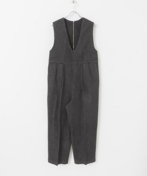 URBAN RESEARCH DOORS / アーバンリサーチ ドアーズ サロペット・オールインワン | FORK&SPOON　綿麻デニムオールインワン | 詳細11