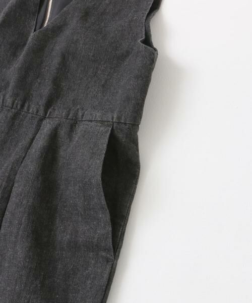 URBAN RESEARCH DOORS / アーバンリサーチ ドアーズ サロペット・オールインワン | FORK&SPOON　綿麻デニムオールインワン | 詳細12