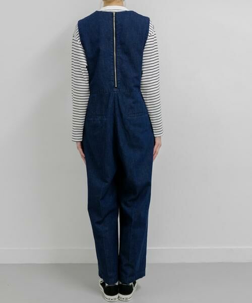 URBAN RESEARCH DOORS / アーバンリサーチ ドアーズ サロペット・オールインワン | FORK&SPOON　綿麻デニムオールインワン | 詳細20