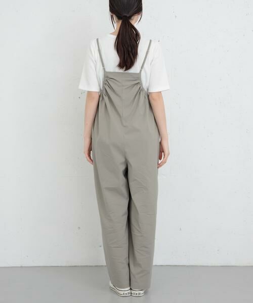 URBAN RESEARCH DOORS / アーバンリサーチ ドアーズ サロペット・オールインワン | FORK&SPOON　サイドギャザーサロペット | 詳細13