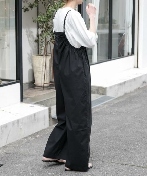 URBAN RESEARCH DOORS / アーバンリサーチ ドアーズ サロペット・オールインワン | FORK&SPOON　サイドギャザーサロペット | 詳細25