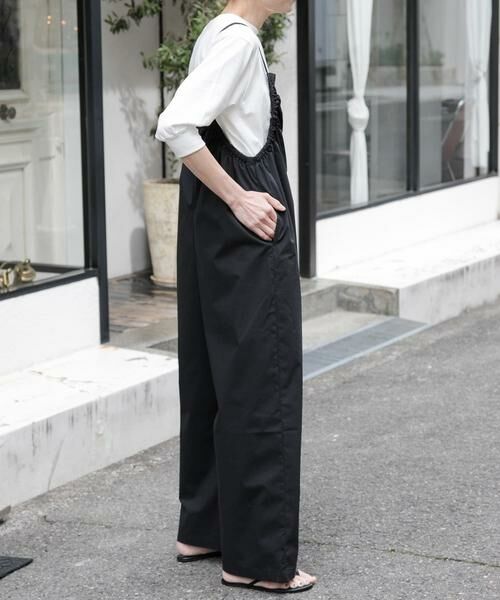 URBAN RESEARCH DOORS / アーバンリサーチ ドアーズ サロペット・オールインワン | FORK&SPOON　サイドギャザーサロペット | 詳細26