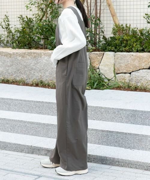 URBAN RESEARCH DOORS / アーバンリサーチ ドアーズ ワンピース | FORK&SPOON フロントジップオールインワン | 詳細1