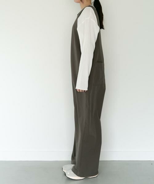 URBAN RESEARCH DOORS / アーバンリサーチ ドアーズ ワンピース | FORK&SPOON フロントジップオールインワン | 詳細6