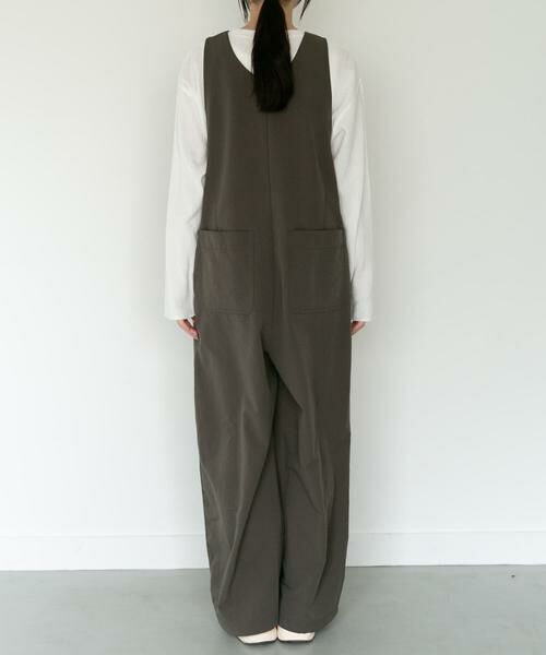 URBAN RESEARCH DOORS / アーバンリサーチ ドアーズ ワンピース | FORK&SPOON フロントジップオールインワン | 詳細7