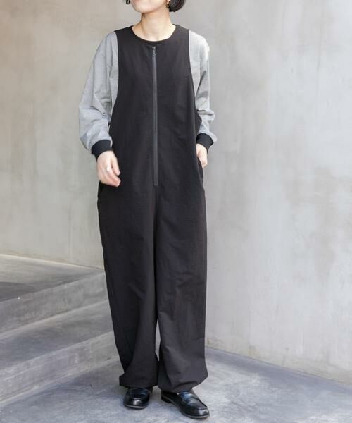 URBAN RESEARCH DOORS / アーバンリサーチ ドアーズ ワンピース | FORK&SPOON フロントジップオールインワン | 詳細15