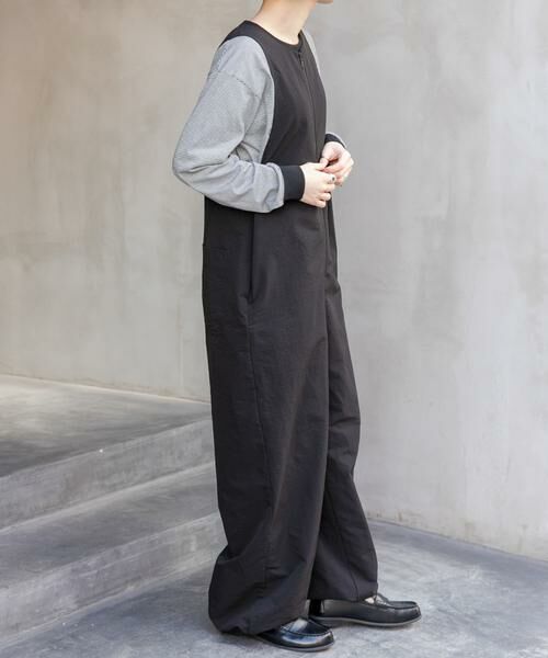 URBAN RESEARCH DOORS / アーバンリサーチ ドアーズ ワンピース | FORK&SPOON フロントジップオールインワン | 詳細16