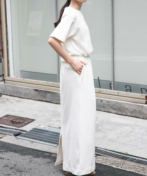 URBAN RESEARCH DOORS / アーバンリサーチ ドアーズ ワンピース | FORK&SPOON バックレイヤードカットソーワンピース | 詳細6