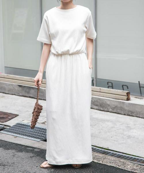 URBAN RESEARCH DOORS / アーバンリサーチ ドアーズ ワンピース | FORK&SPOON バックレイヤードカットソーワンピース | 詳細7