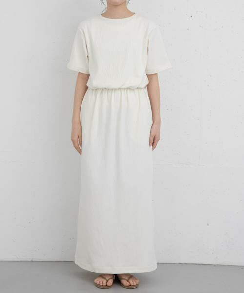 URBAN RESEARCH DOORS / アーバンリサーチ ドアーズ ワンピース | FORK&SPOON バックレイヤードカットソーワンピース | 詳細8