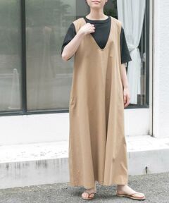 URBAN RESEARCH DOORS / アーバンリサーチ ドアーズ ワンピース | FORK&SPOON　テントラインUネックワンピース