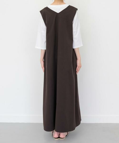 URBAN RESEARCH DOORS / アーバンリサーチ ドアーズ ワンピース | FORK&SPOON　テントラインUネックワンピース | 詳細9