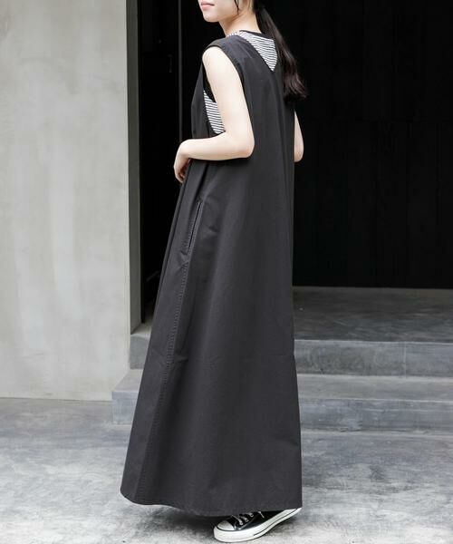 URBAN RESEARCH DOORS / アーバンリサーチ ドアーズ ワンピース | FORK&SPOON　テントラインUネックワンピース | 詳細15