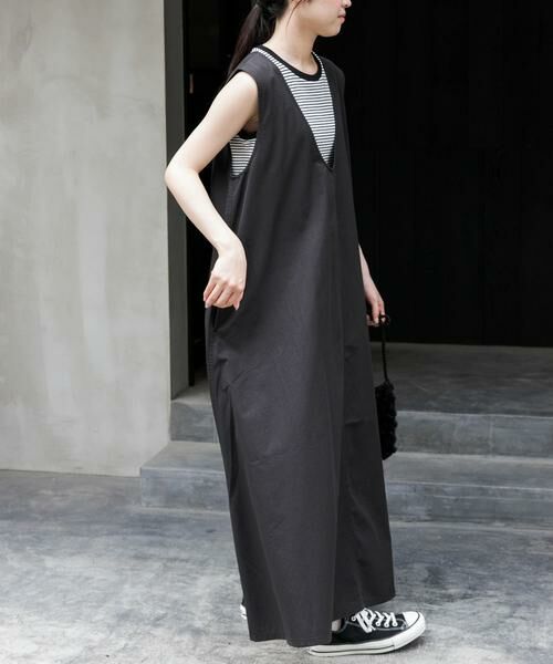 URBAN RESEARCH DOORS / アーバンリサーチ ドアーズ ワンピース | FORK&SPOON　テントラインUネックワンピース | 詳細18