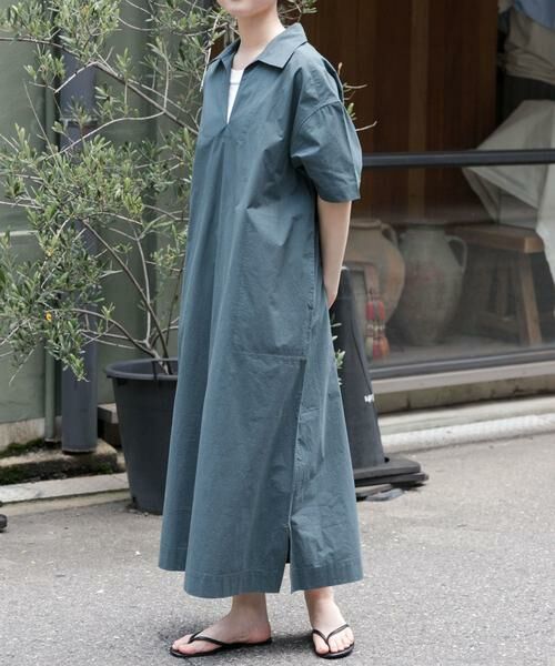 URBAN RESEARCH DOORS / アーバンリサーチ ドアーズ ワンピース | FORK&SPOON スキッパーワンピース | 詳細2