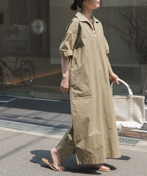 URBAN RESEARCH DOORS / アーバンリサーチ ドアーズ ワンピース | FORK&SPOON スキッパーワンピース | 詳細23