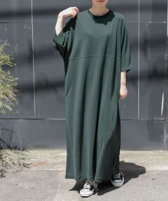 URBAN RESEARCH DOORS / アーバンリサーチ ドアーズ ワンピース | FORK&SPOON　モダールカノコクルーネックワンピース