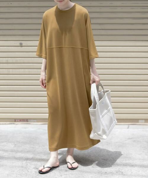 URBAN RESEARCH DOORS / アーバンリサーチ ドアーズ ワンピース | FORK&SPOON　モダールカノコクルーネックワンピース | 詳細2