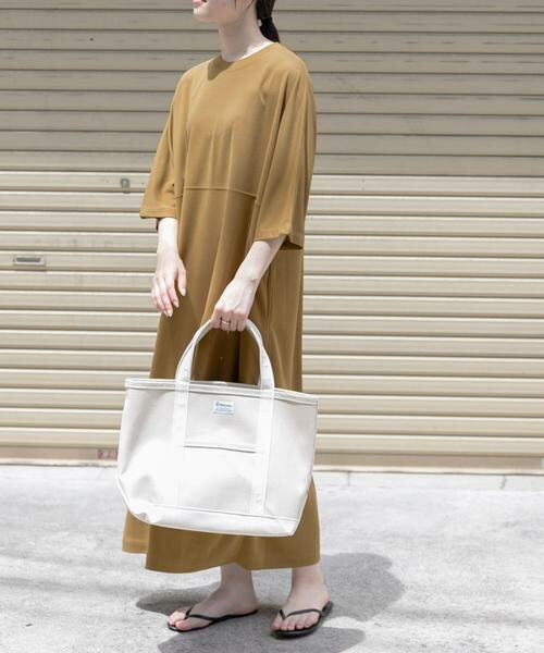 URBAN RESEARCH DOORS / アーバンリサーチ ドアーズ ワンピース | FORK&SPOON　モダールカノコクルーネックワンピース | 詳細3