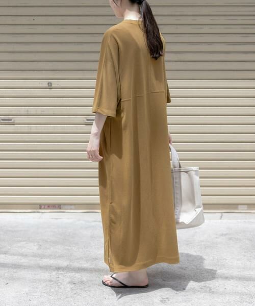 URBAN RESEARCH DOORS / アーバンリサーチ ドアーズ ワンピース | FORK&SPOON　モダールカノコクルーネックワンピース | 詳細5