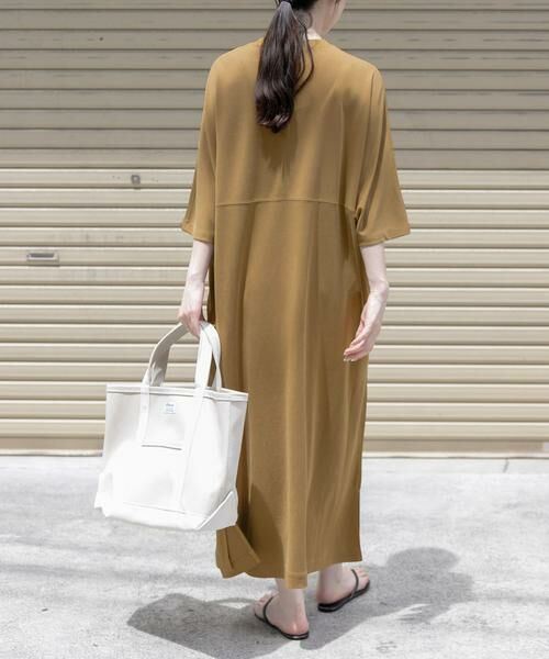 URBAN RESEARCH DOORS / アーバンリサーチ ドアーズ ワンピース | FORK&SPOON　モダールカノコクルーネックワンピース | 詳細6