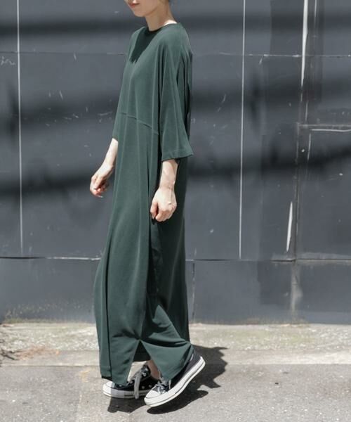 URBAN RESEARCH DOORS / アーバンリサーチ ドアーズ ワンピース | FORK&SPOON　モダールカノコクルーネックワンピース | 詳細12