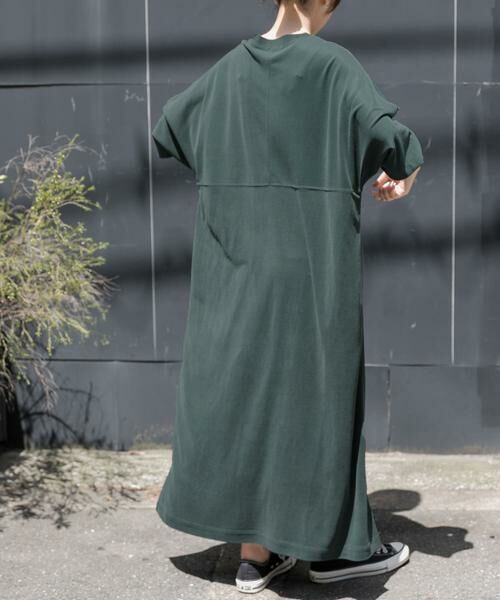 URBAN RESEARCH DOORS / アーバンリサーチ ドアーズ ワンピース | FORK&SPOON　モダールカノコクルーネックワンピース | 詳細13