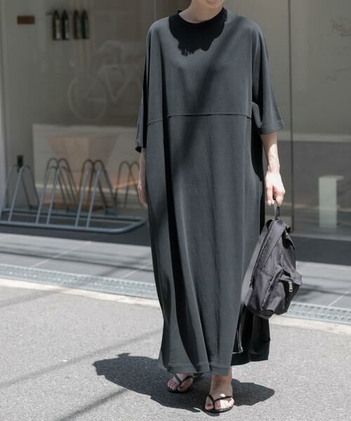 URBAN RESEARCH DOORS / アーバンリサーチ ドアーズ ワンピース | FORK&SPOON　モダールカノコクルーネックワンピース | 詳細25