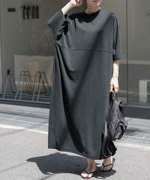 URBAN RESEARCH DOORS / アーバンリサーチ ドアーズ ワンピース | FORK&SPOON　モダールカノコクルーネックワンピース | 詳細26