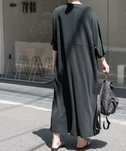 URBAN RESEARCH DOORS / アーバンリサーチ ドアーズ ワンピース | FORK&SPOON　モダールカノコクルーネックワンピース | 詳細30