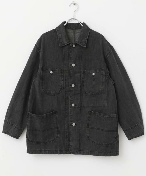 URBAN RESEARCH DOORS / アーバンリサーチ ドアーズ その他アウター | FORK&SPOON　綿麻デニムカバーオール | 詳細12