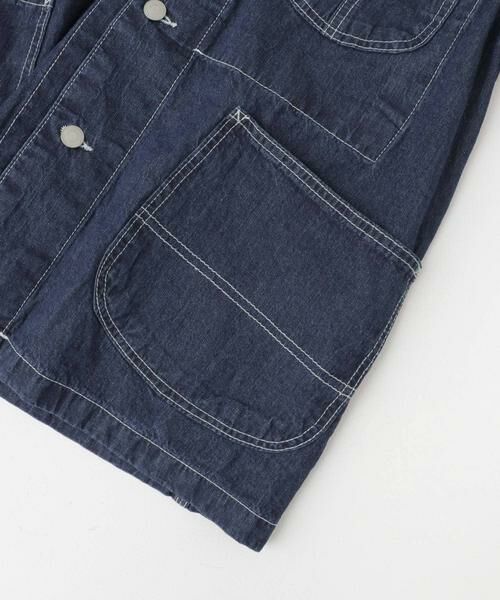 URBAN RESEARCH DOORS / アーバンリサーチ ドアーズ その他アウター | FORK&SPOON　綿麻デニムカバーオール | 詳細30