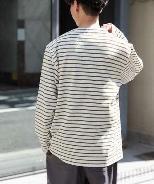 URBAN RESEARCH DOORS / アーバンリサーチ ドアーズ Tシャツ | FORK&SPOON　ボートネックボーダー | 詳細15