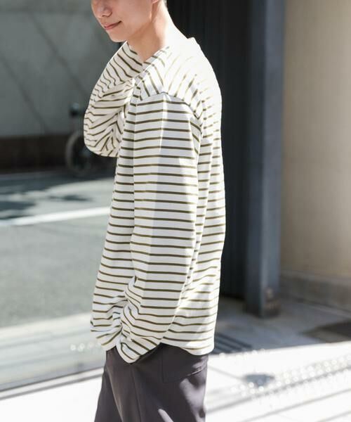 URBAN RESEARCH DOORS / アーバンリサーチ ドアーズ Tシャツ | FORK&SPOON　ボートネックボーダー | 詳細16