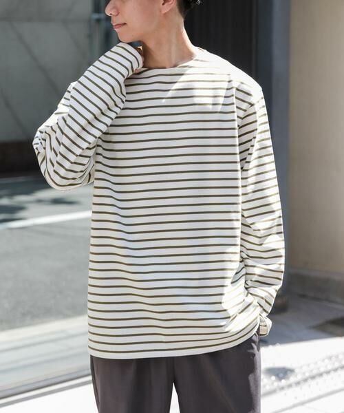 URBAN RESEARCH DOORS / アーバンリサーチ ドアーズ Tシャツ | FORK&SPOON　ボートネックボーダー | 詳細17