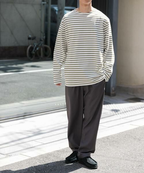 URBAN RESEARCH DOORS / アーバンリサーチ ドアーズ Tシャツ | FORK&SPOON　ボートネックボーダー | 詳細20