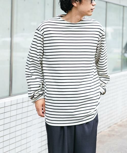 URBAN RESEARCH DOORS / アーバンリサーチ ドアーズ Tシャツ | FORK&SPOON　ボートネックボーダー | 詳細27