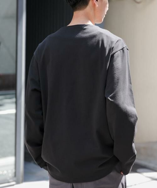 URBAN RESEARCH DOORS / アーバンリサーチ ドアーズ Tシャツ | FORK&SPOON　プレーンボートネックカットソー | 詳細3