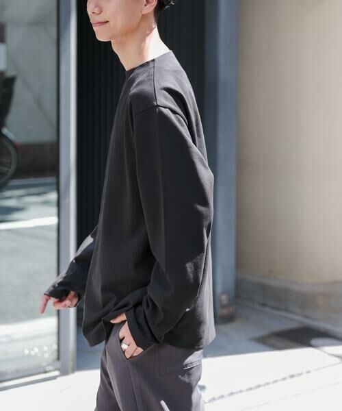 URBAN RESEARCH DOORS / アーバンリサーチ ドアーズ Tシャツ | FORK&SPOON　プレーンボートネックカットソー | 詳細4