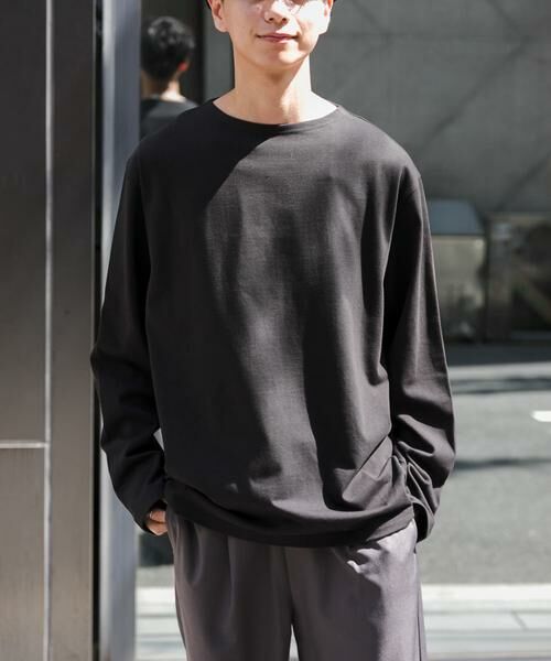 URBAN RESEARCH DOORS / アーバンリサーチ ドアーズ Tシャツ | FORK&SPOON　プレーンボートネックカットソー | 詳細5