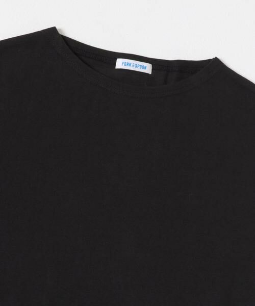 URBAN RESEARCH DOORS / アーバンリサーチ ドアーズ Tシャツ | FORK&SPOON　プレーンボートネックカットソー | 詳細9
