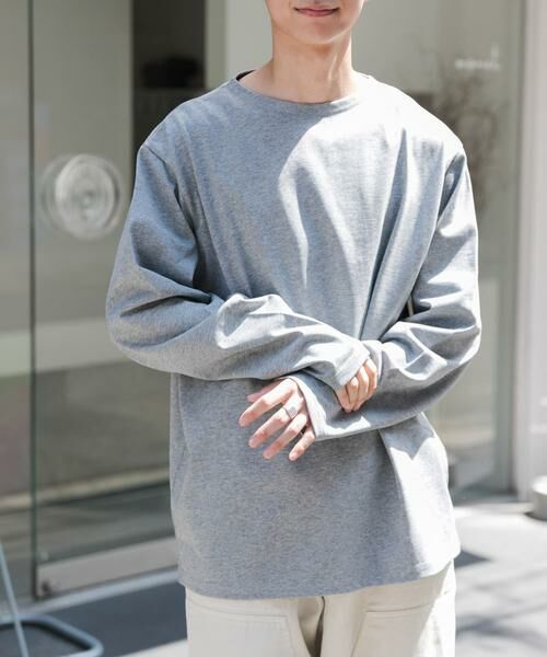 URBAN RESEARCH DOORS / アーバンリサーチ ドアーズ Tシャツ | FORK&SPOON　プレーンボートネックカットソー | 詳細20