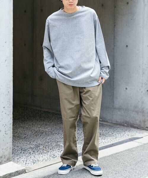 URBAN RESEARCH DOORS / アーバンリサーチ ドアーズ Tシャツ | FORK&SPOON　プレーンボートネックカットソー | 詳細15