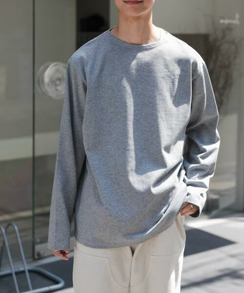 URBAN RESEARCH DOORS / アーバンリサーチ ドアーズ Tシャツ | FORK&SPOON　プレーンボートネックカットソー | 詳細16