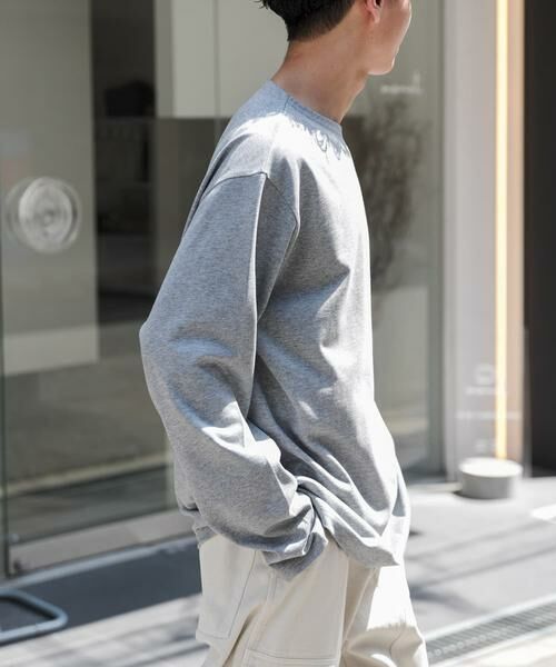 URBAN RESEARCH DOORS / アーバンリサーチ ドアーズ Tシャツ | FORK&SPOON　プレーンボートネックカットソー | 詳細17